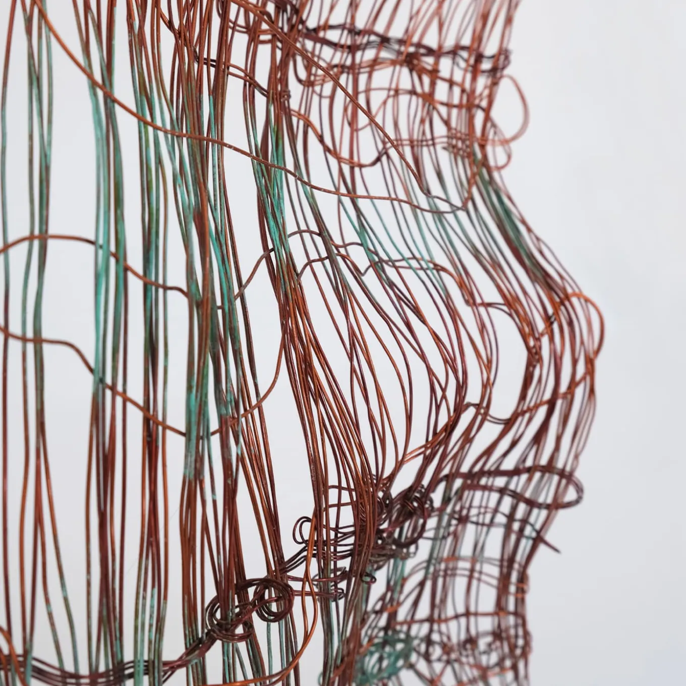 Paesaggio Alchemico Tramonto Copper Sculpture