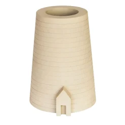 Pagliara Stone Vase by Ugo La Pietra