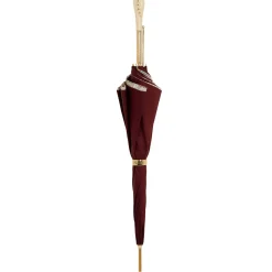 Paisley Burgundy With Crystals Details Umbrella