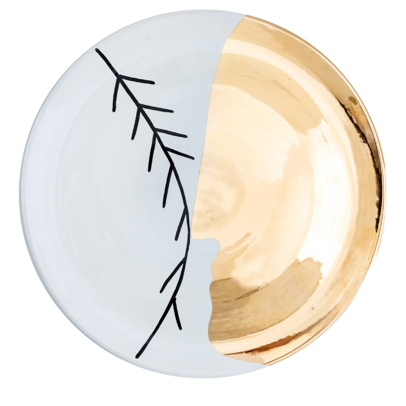 Paladino Plate #2 by Mimmo Paladino