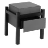 Palafitta Bedside Table Gray by Studio14