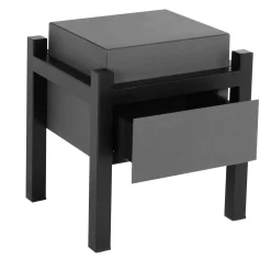 Palafitta Bedside Table Gray by Studio14