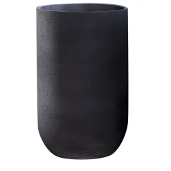 Palm Beach Black Ceramic Vase
