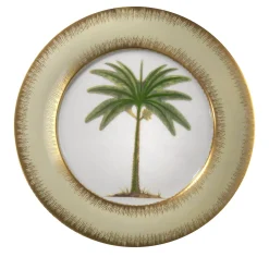 PALM PORCELAIN CHARGER