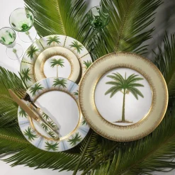 PALM PORCELAIN CHARGER