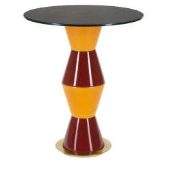 Palm Round Small Top Side Table