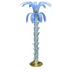 Palma Light Blue Floor Lamp