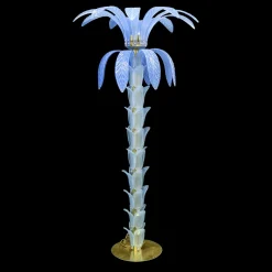 Palma Light Blue Floor Lamp