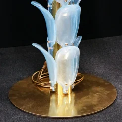 Palma Light Blue Floor Lamp