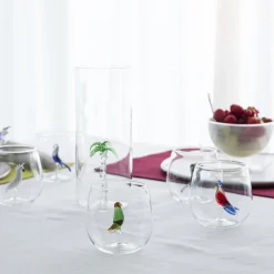 Palma Set of 4 Glasses and Pitcher