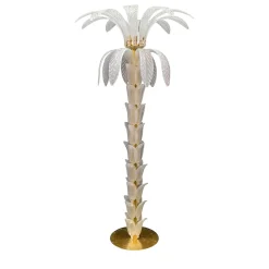Palma White Floor Lamp