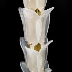 Palma White Floor Lamp