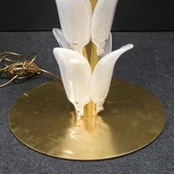 Palma White Floor Lamp