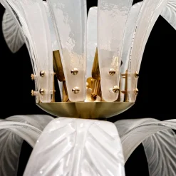 Palma White Floor Lamp