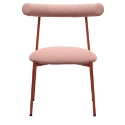 Pampa S Pink & Brick-Red Chair by Studio Pastina