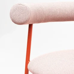 Pampa S Pink & Brick-Red Chair by Studio Pastina