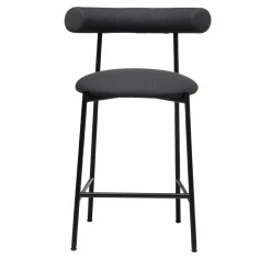 Pampa SG-65 Low Black Stool by Studio Pastina