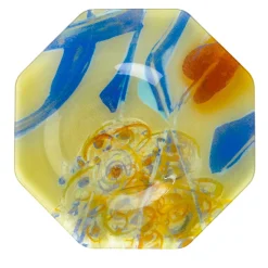 Panarea Asymmetrical Octagonal Dessert Plate