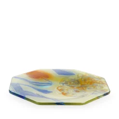 Panarea Asymmetrical Octagonal Dessert Plate