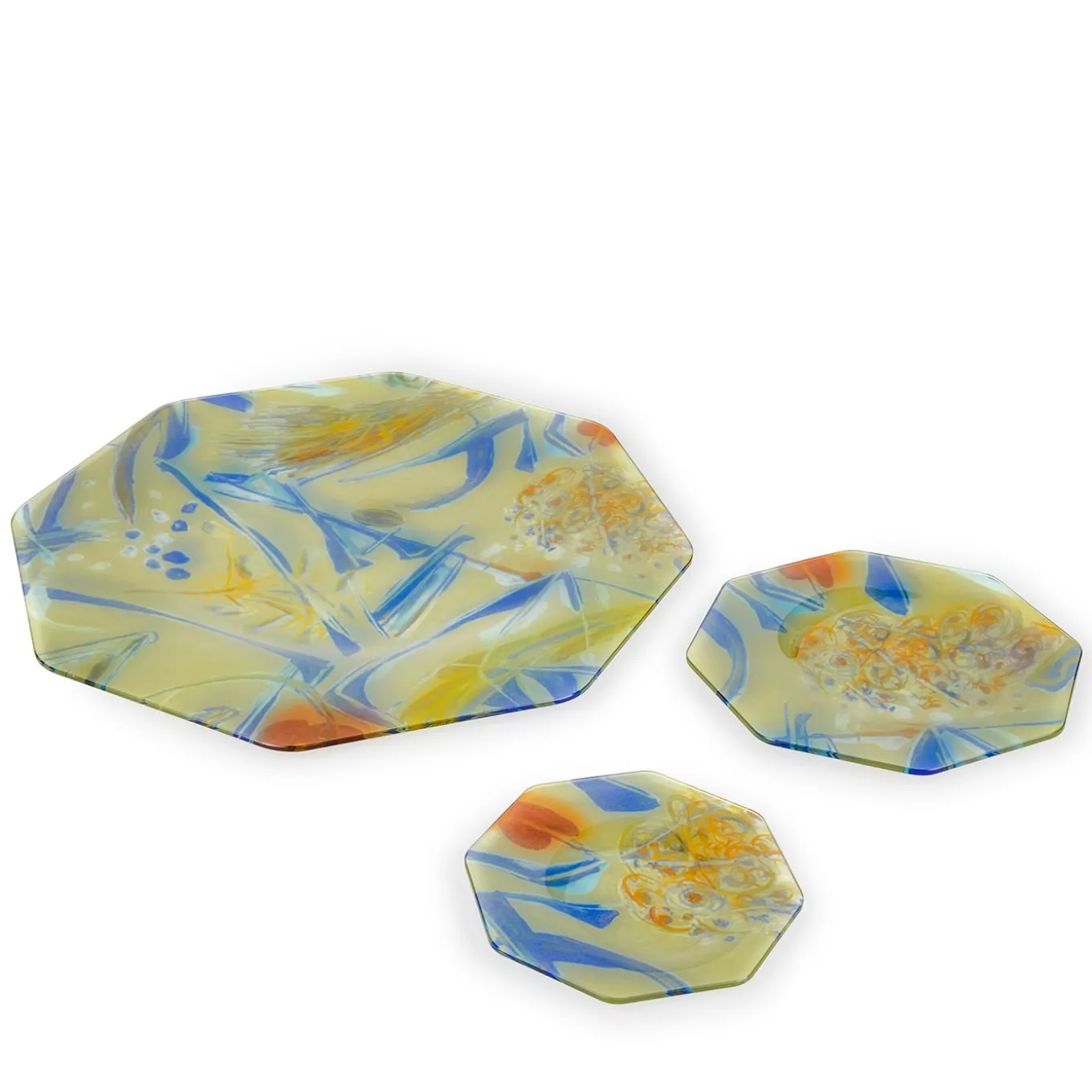 Panarea Asymmetrical Octagonal Tray