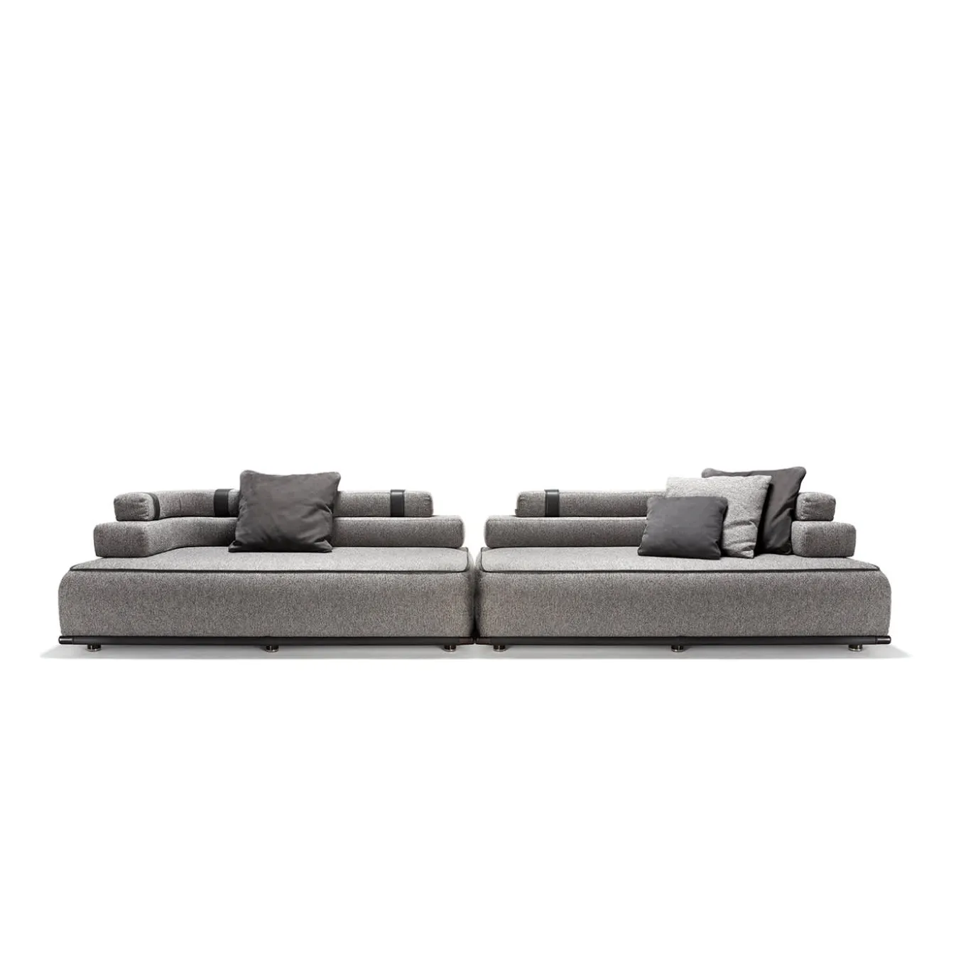 Panarea Gray Dormeuse by Massimo Castagna