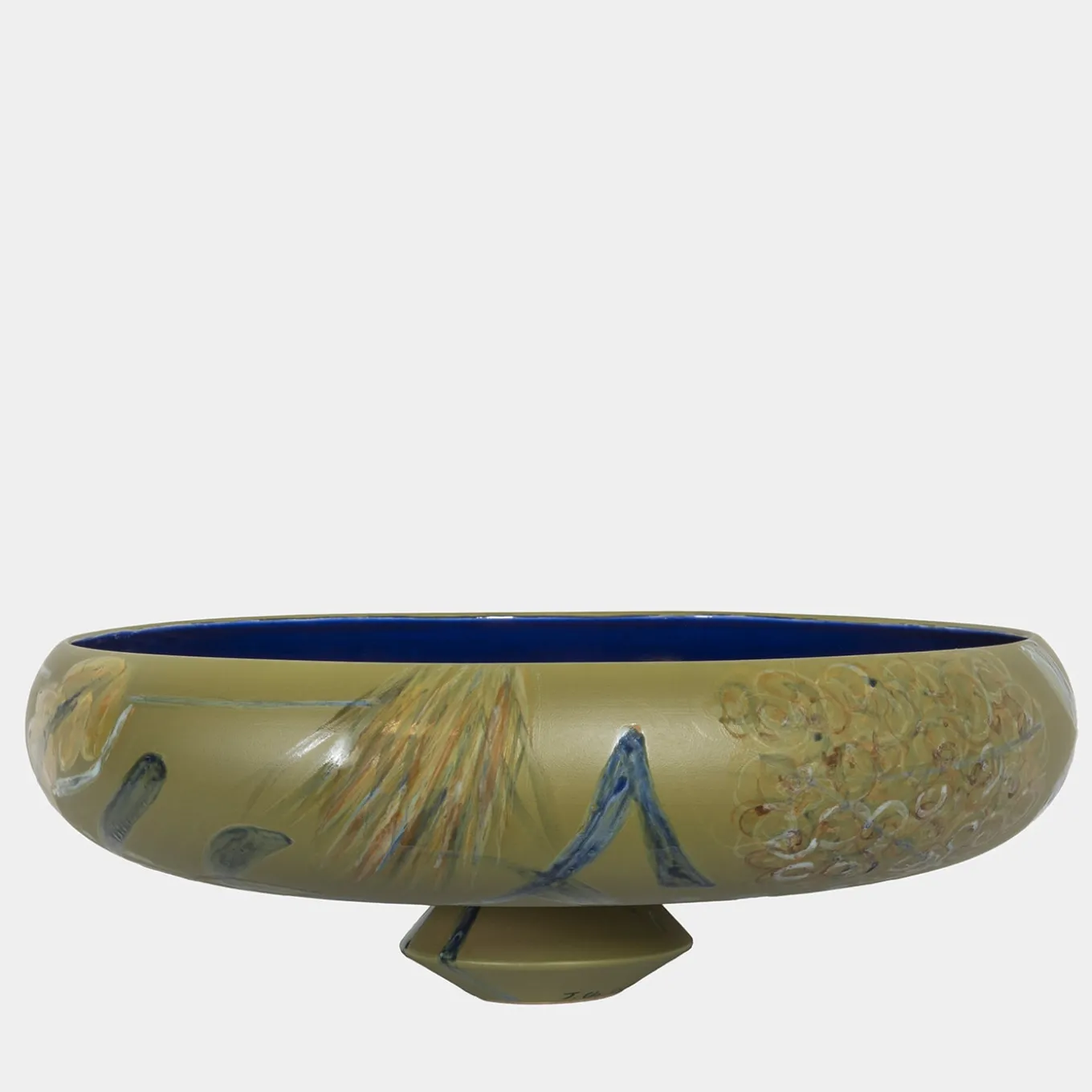 Panarea Hand-painted Ceramic Centerpiece