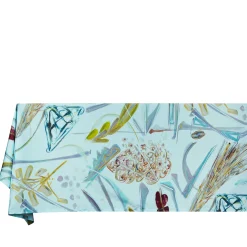 Panarea Patterned Polychrome Light Blue Tablecloth