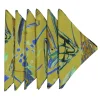 Panarea Set of 6 print linen napkins