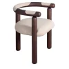 Panda Wood & Fabric Chair