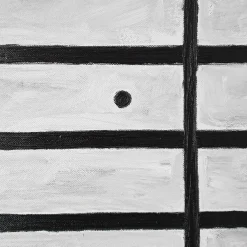 Panel N. 1 Head with Black Rectangles