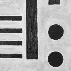 Panel N. 6 Head with Rectangles