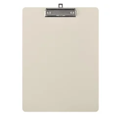 Panna Cotta Leather Clipboard