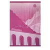 Panoramica I Merino Wool Throw Blanket by Serena Confalonieri