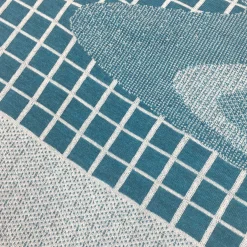 Panoramica IV Merino Wool Throw Blanket by Serena Confalonieri