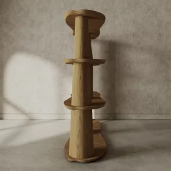 Pantelleria Oak Bookcase