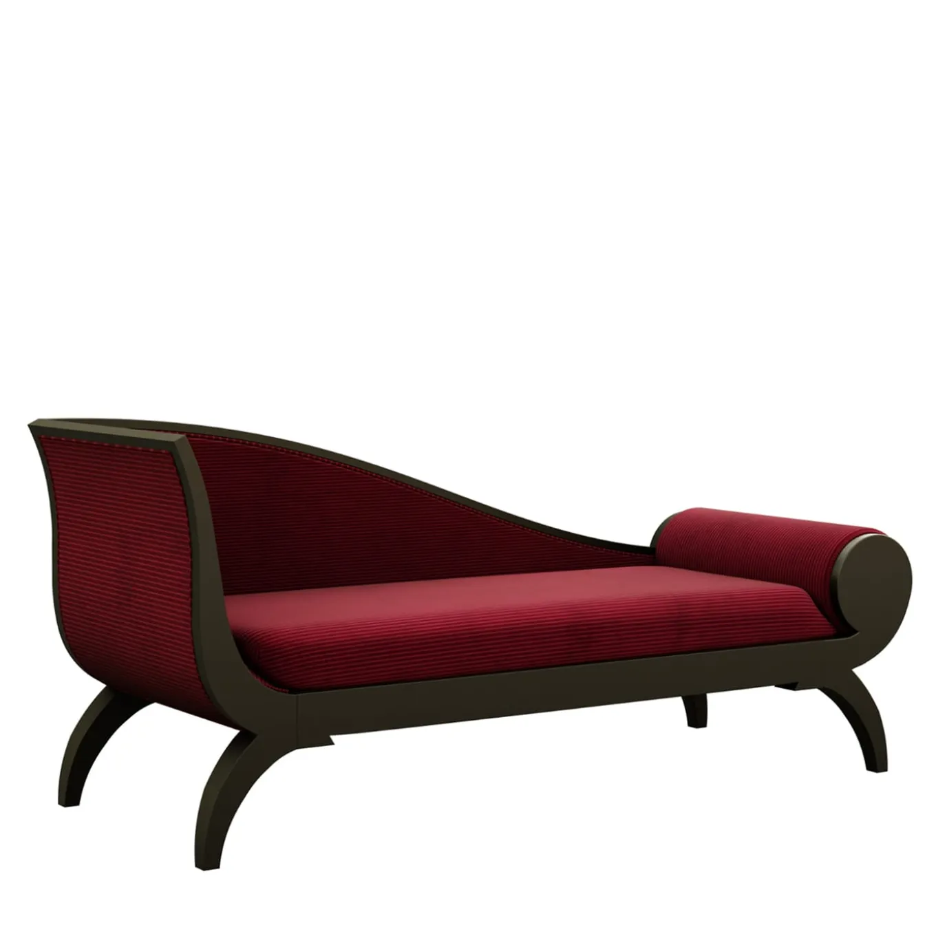 Paolina Red Dormeuse by Centro Ricerche Maam