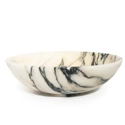 Paonazzo Marble Fruit Bowl