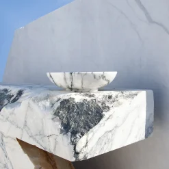 Paonazzo Marble Fruit Bowl