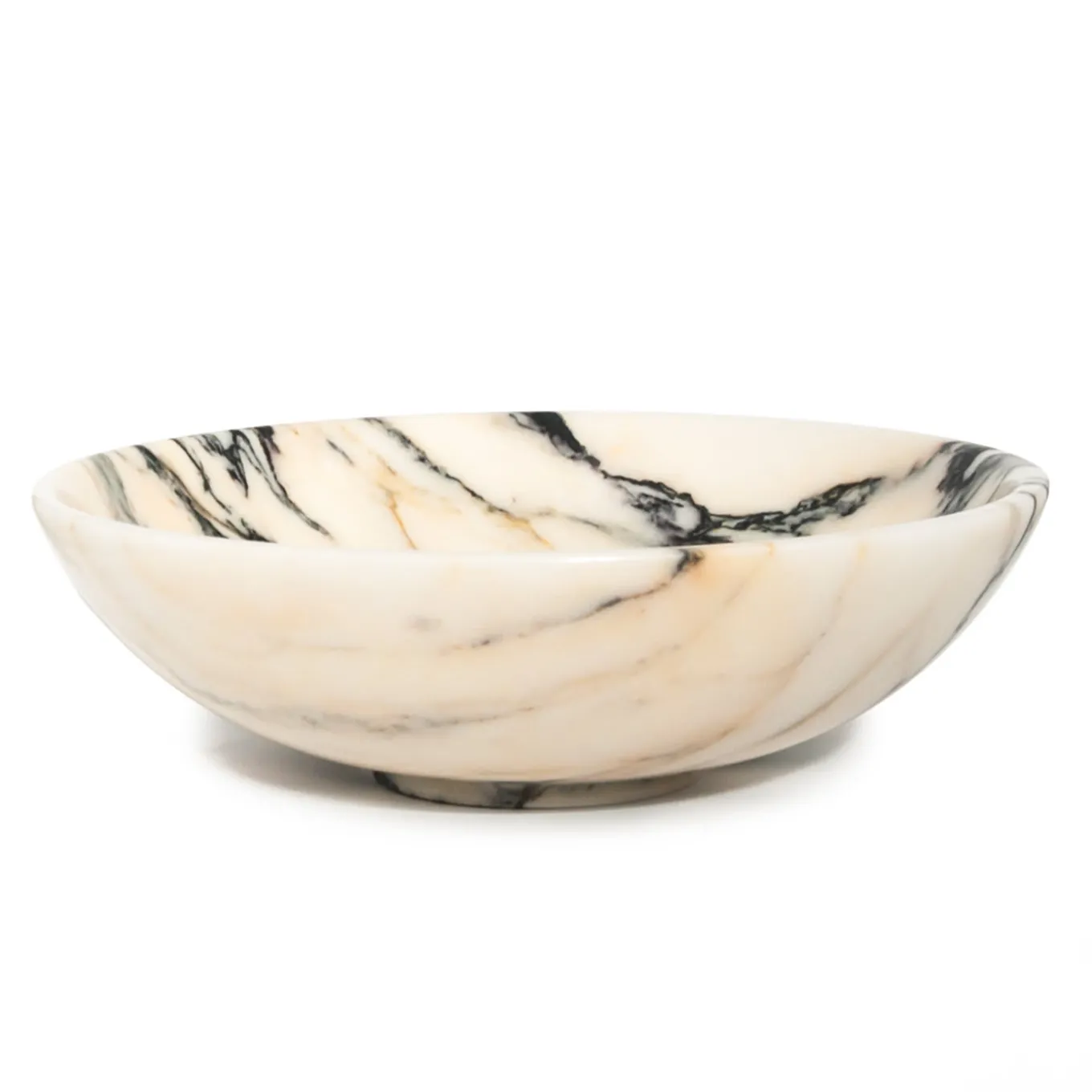 Paonazzo Small Marble Fruit Bowl