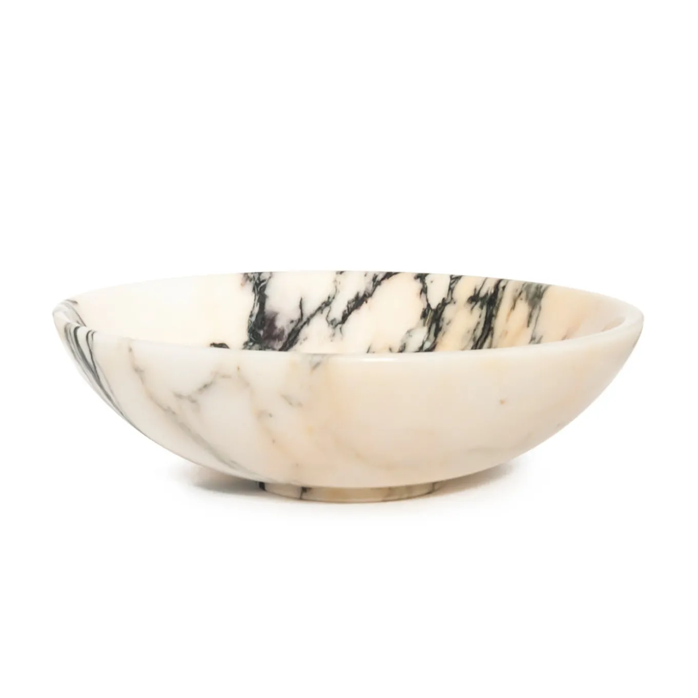Paonazzo Small Marble Fruit Bowl
