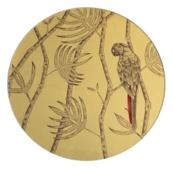 Pappagallo Soggetto VI Gold Plate