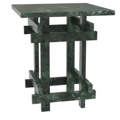 Paranoid V1 Side Table in Guatemala Marble #3