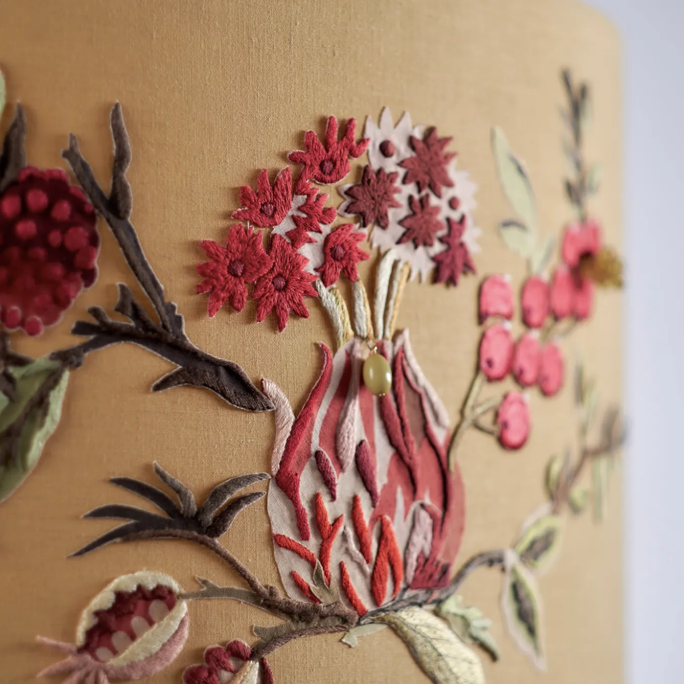 Paris Antelope Tan Pendant Lamp