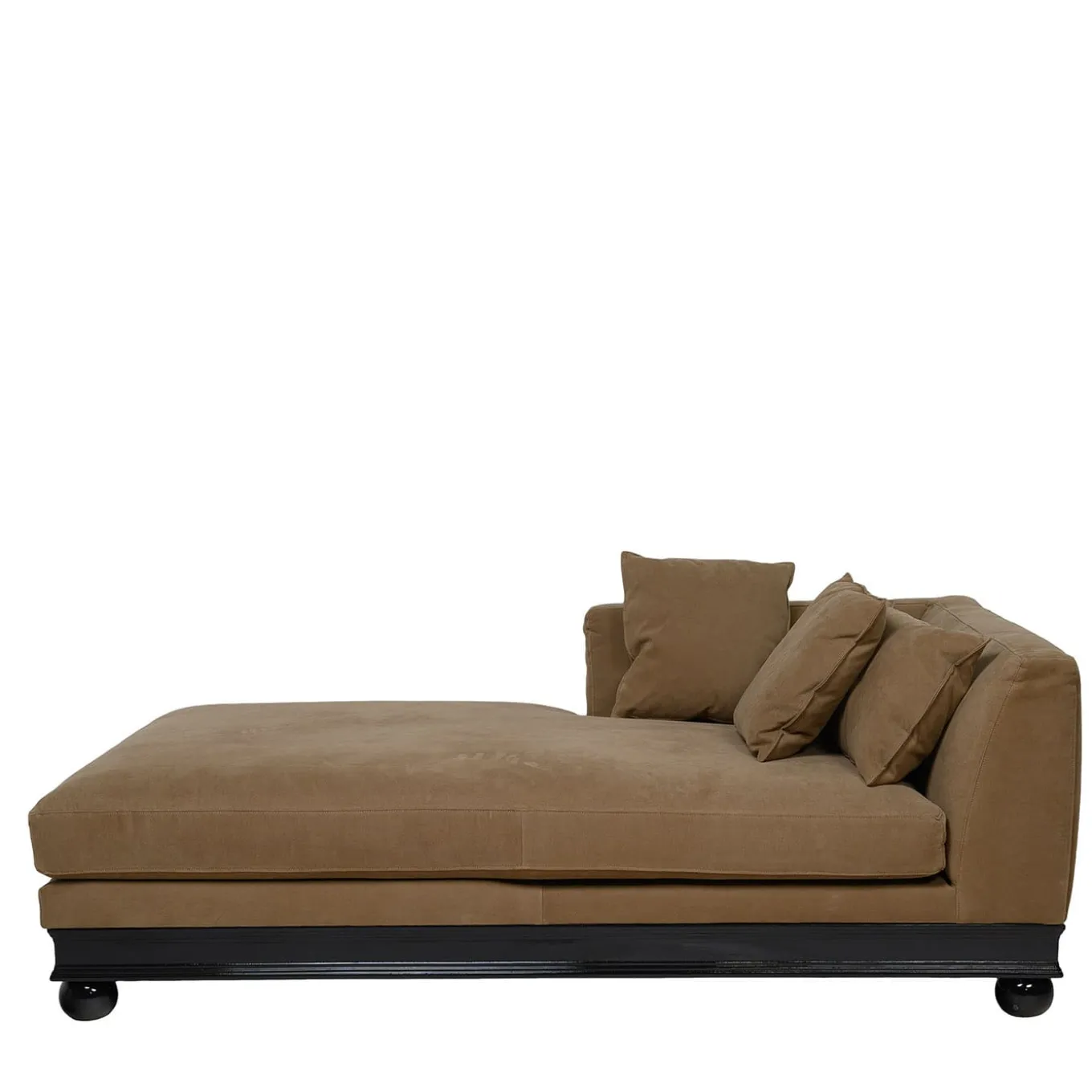 Paris Extra Brown Chaise Longue