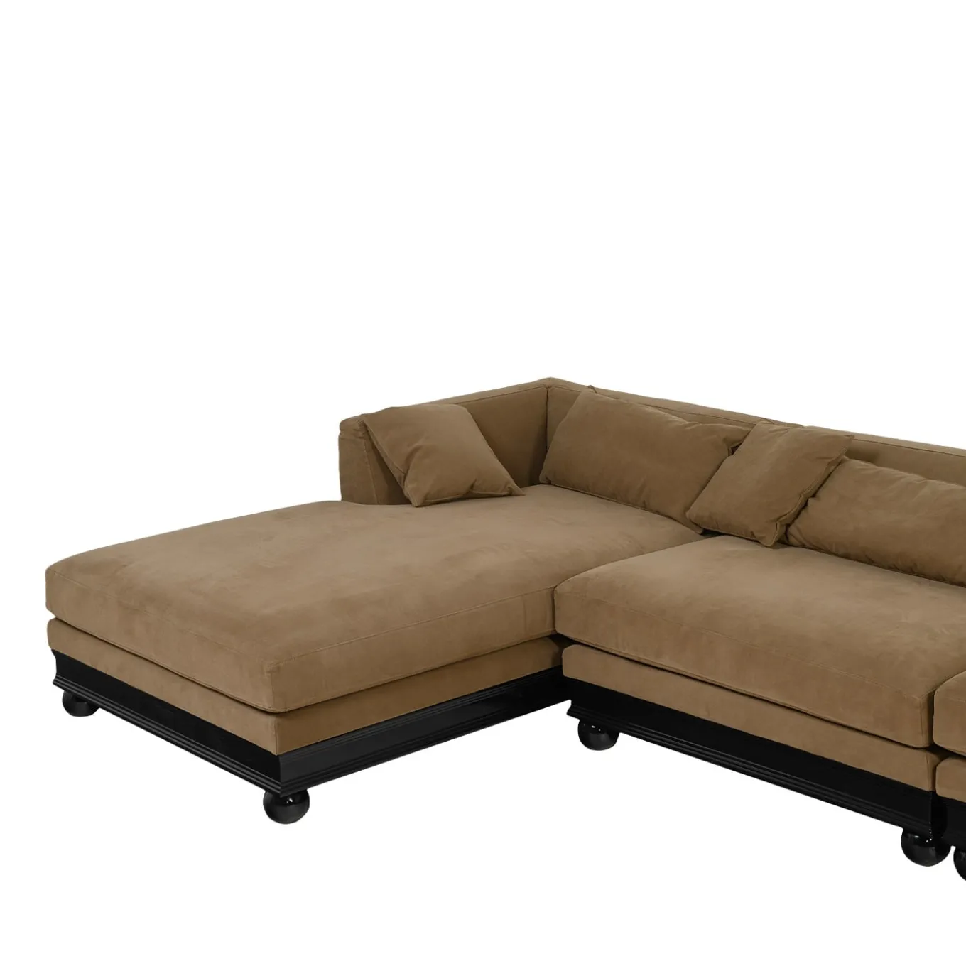 Paris Extra Brown Chaise Longue