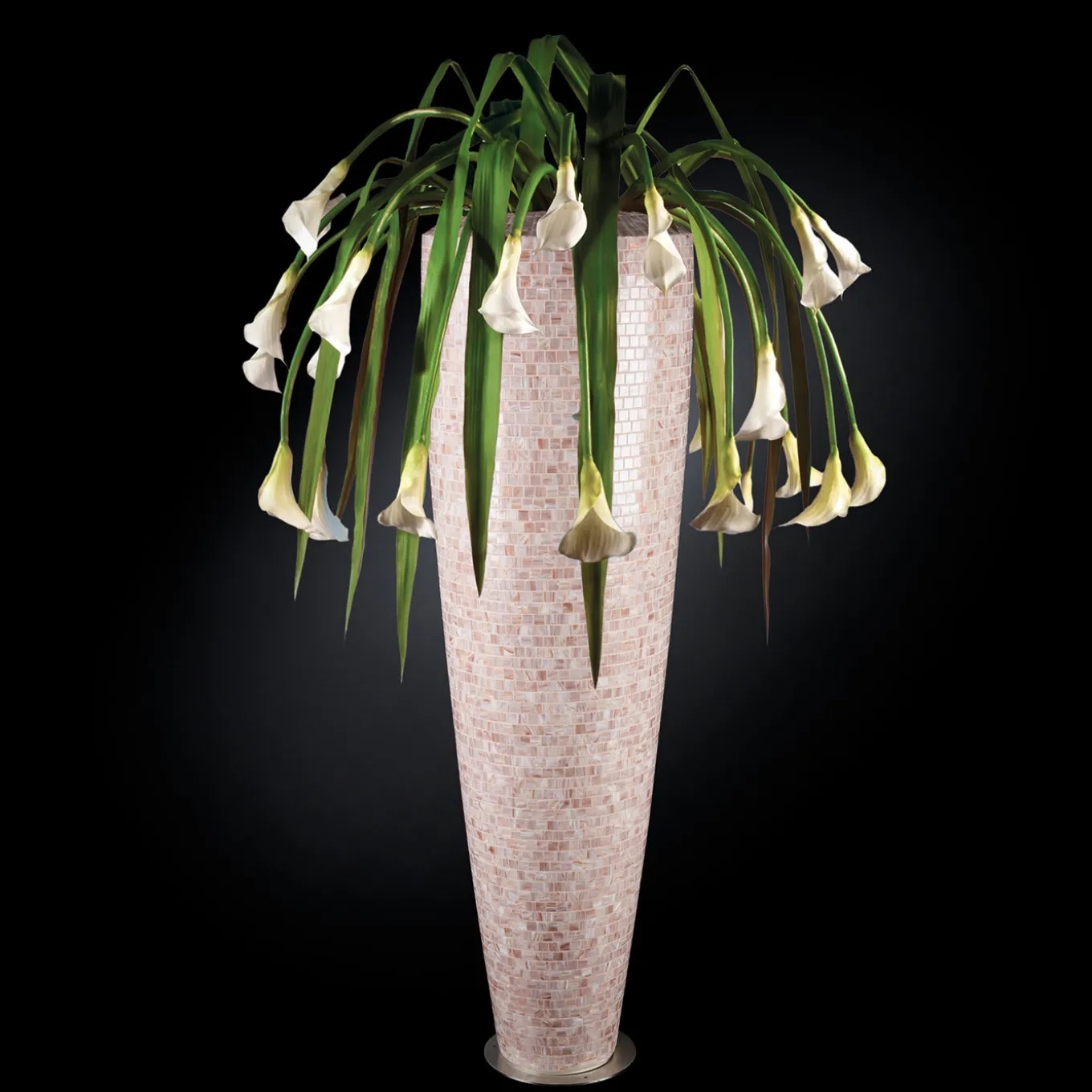 Paris Pink Mosaic Floral Arrangement