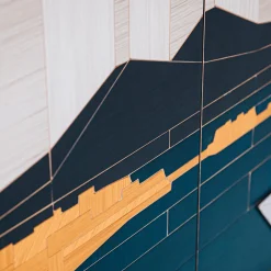 Parthenope Polychrome Wooden Cabinet