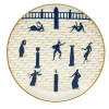 Passeggiata Archeologica White Plate - Limited Edition by Gio Ponti