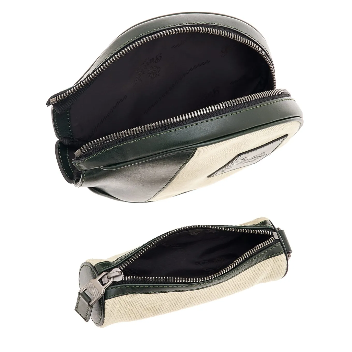 Passion Green Leather Pingpong Racket Holder