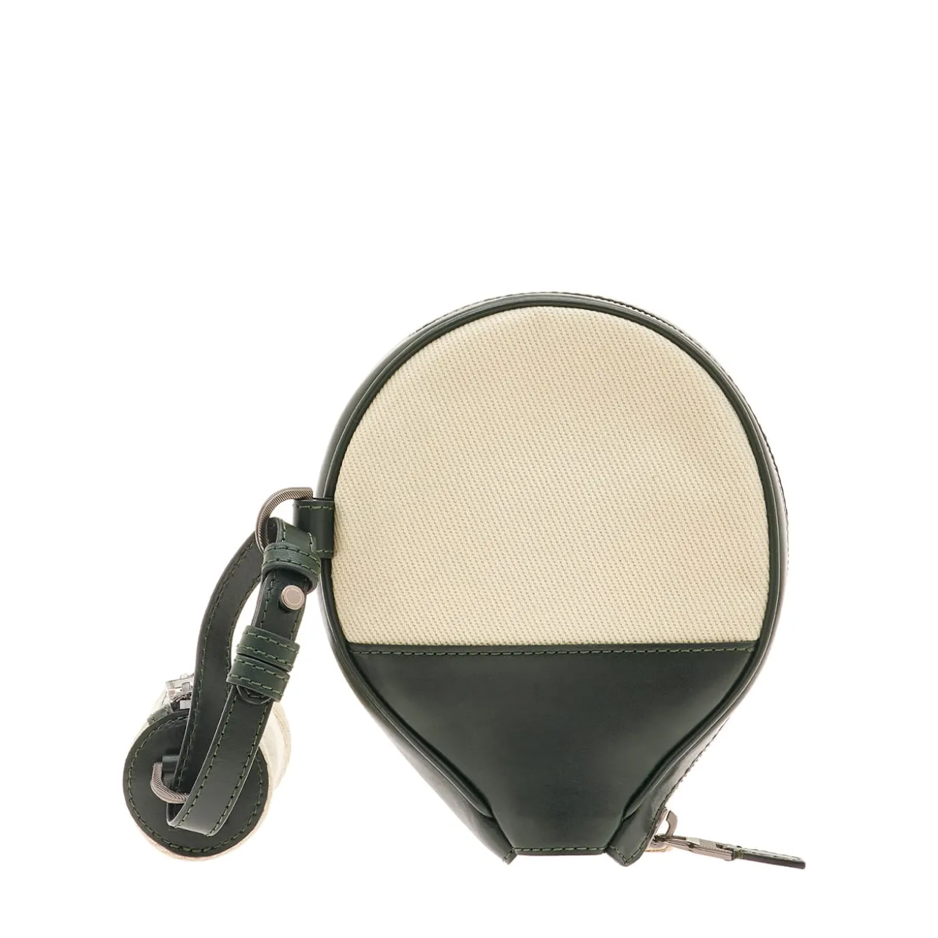 Passion Green Leather Pingpong Racket Holder